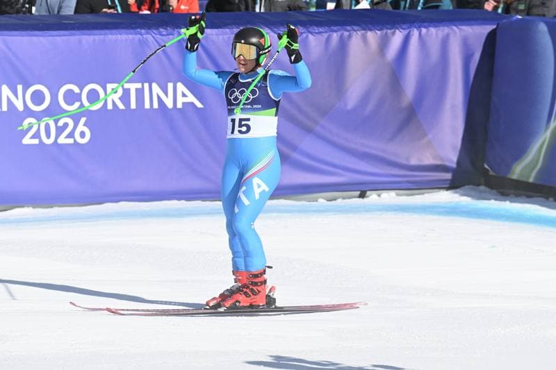 Alpine Skiing. Olympic Winter Games Milano-Cortina 2026. Women's Downhill. 08.02.2026