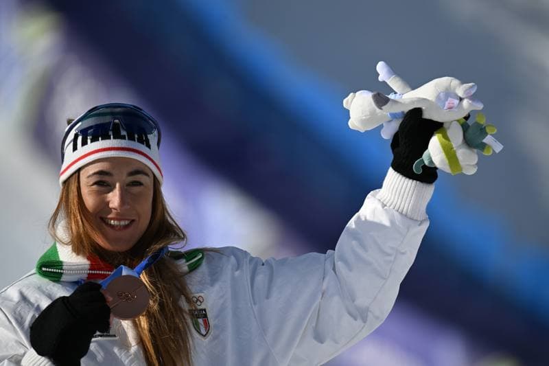 Alpine Skiing. Olympic Winter Games Milano-Cortina 2026. Women's Downhill. 08.02.2026