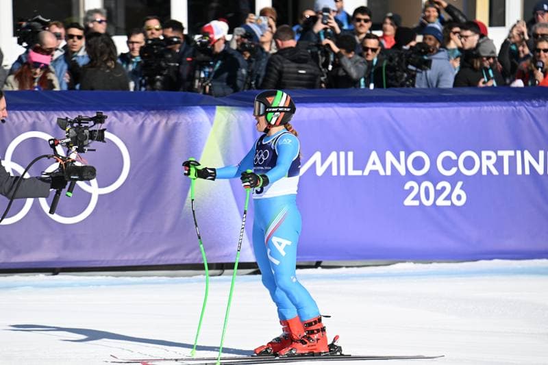 Alpine Skiing. Olympic Winter Games Milano-Cortina 2026. Women's Downhill. 08.02.2026