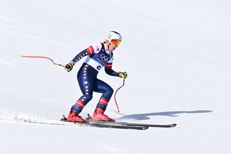Alpine Skiing. Olympic Winter Games Milano-Cortina 2026. Women's Downhill. 08.02.2026