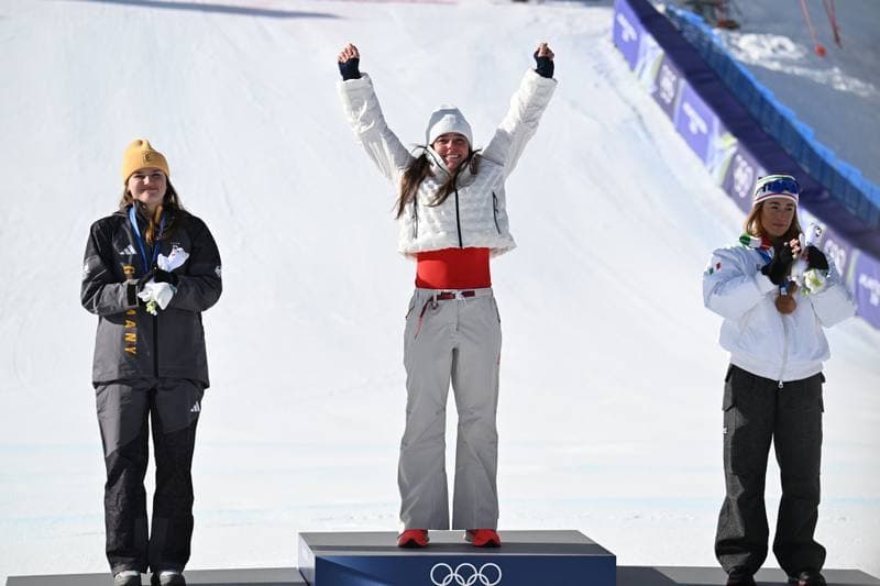 Alpine Skiing. Olympic Winter Games Milano-Cortina 2026. Women's Downhill. 08.02.2026