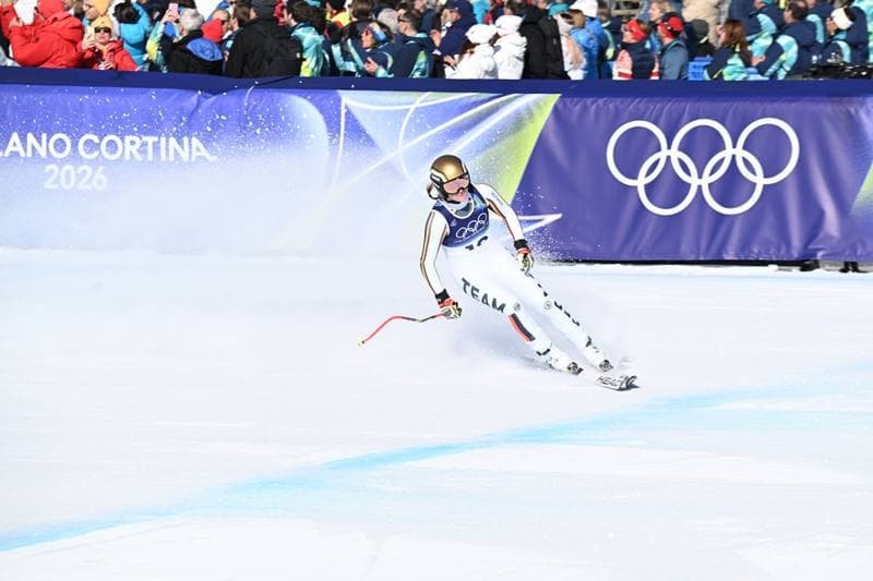 Alpine Skiing. Olympic Winter Games Milano-Cortina 2026. Women's Downhill. 08.02.2026