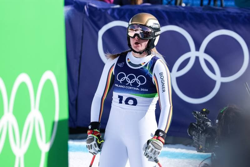 Alpine Skiing. Olympic Winter Games Milano-Cortina 2026. Women's Downhill. 08.02.2026