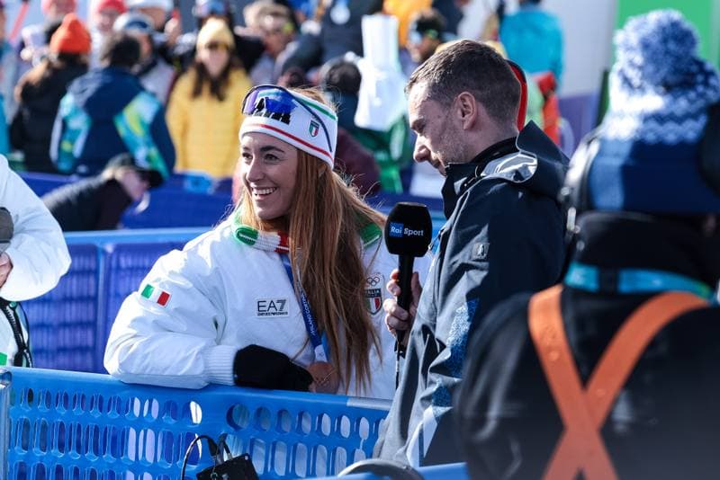 Alpine Skiing. Olympic Winter Games Milano-Cortina 2026. Women's Downhill. 08.02.2026
