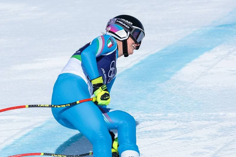 Alpine Skiing. Olympic Winter Games Milano-Cortina 2026. Women's Downhill. 08.02.2026