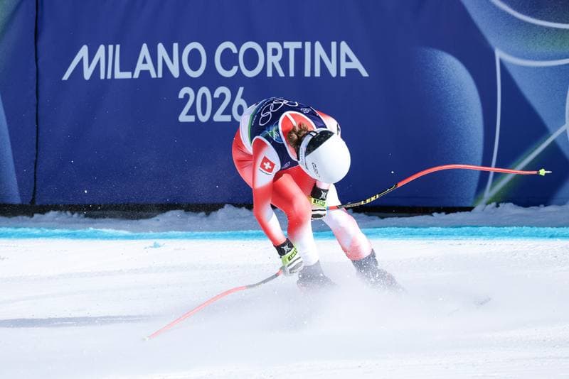 Alpine Skiing. Olympic Winter Games Milano-Cortina 2026. Women's Downhill. 08.02.2026