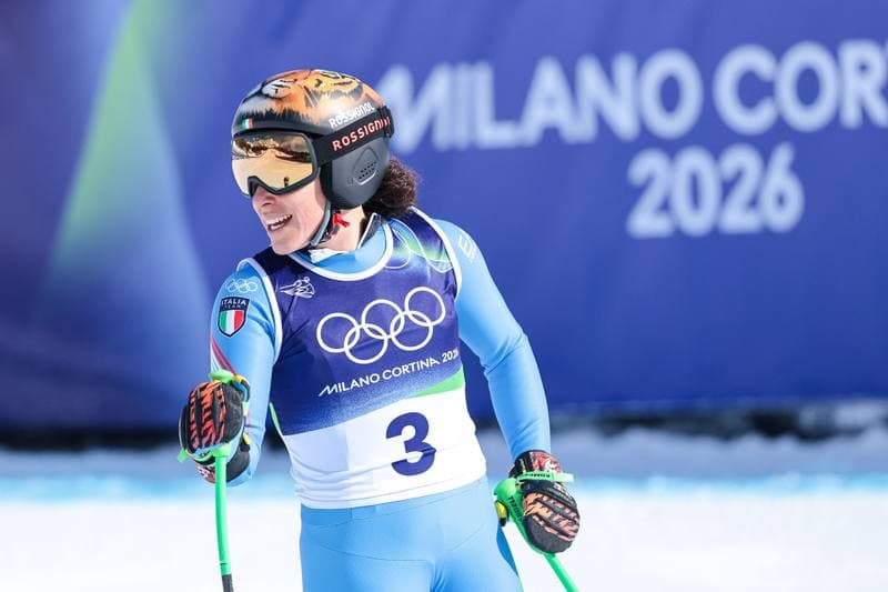 Alpine Skiing. Olympic Winter Games Milano-Cortina 2026. Women's Downhill. 08.02.2026