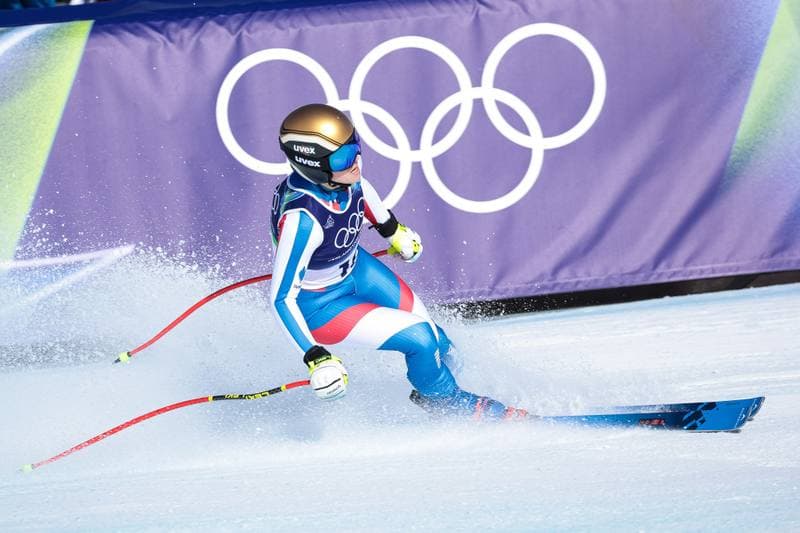 Alpine Skiing. Olympic Winter Games Milano-Cortina 2026. Women's Downhill. 08.02.2026