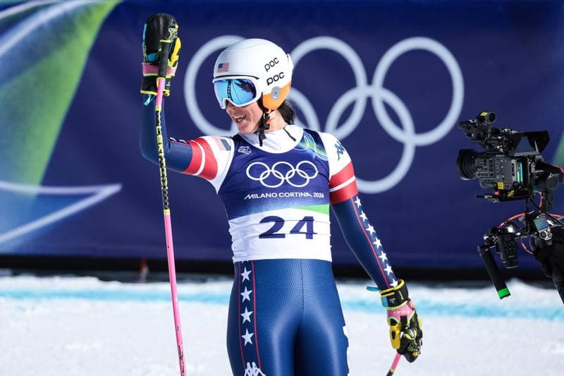 Alpine Skiing. Olympic Winter Games Milano-Cortina 2026. Women's Downhill. 08.02.2026