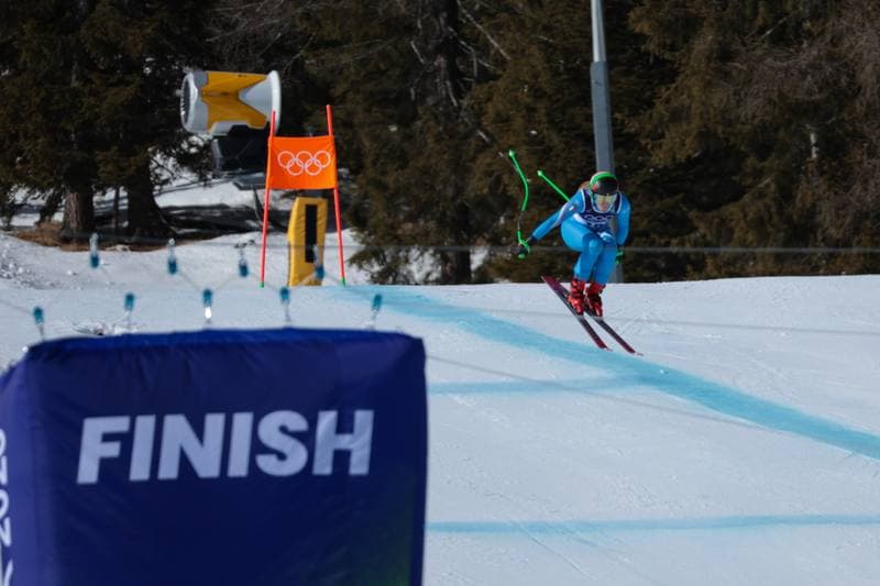 Alpine Skiing. Olympic Winter Games Milano-Cortina 2026. Women's Downhill. 08.02.2026