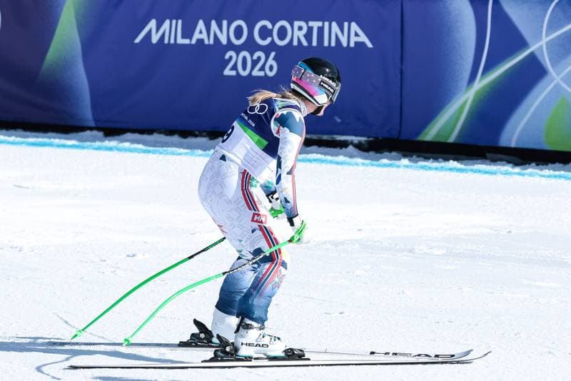 Alpine Skiing. Olympic Winter Games Milano-Cortina 2026. Women's Downhill. 08.02.2026