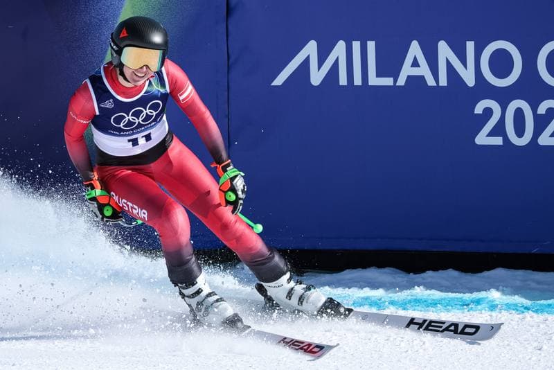 Alpine Skiing. Olympic Winter Games Milano-Cortina 2026. Women's Downhill. 08.02.2026