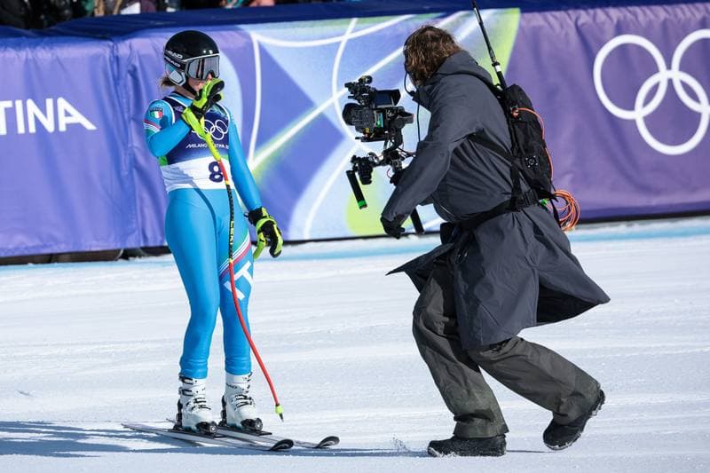 Alpine Skiing. Olympic Winter Games Milano-Cortina 2026. Women's Downhill. 08.02.2026