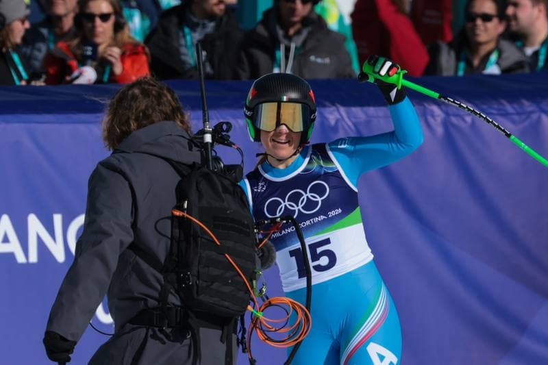 Alpine Skiing. Olympic Winter Games Milano-Cortina 2026. Women's Downhill. 08.02.2026