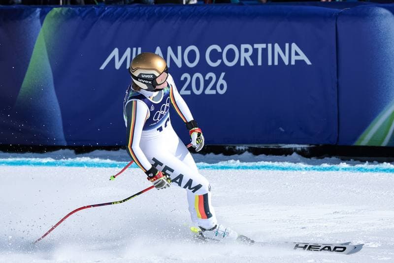 Alpine Skiing. Olympic Winter Games Milano-Cortina 2026. Women's Downhill. 08.02.2026