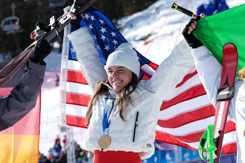 Alpine Skiing. Olympic Winter Games Milano-Cortina 2026. Women's Downhill. 08.02.2026