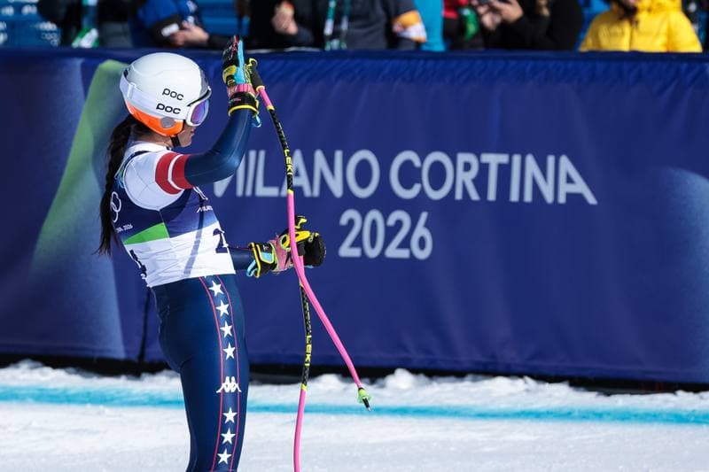 Alpine Skiing. Olympic Winter Games Milano-Cortina 2026. Women's Downhill. 08.02.2026