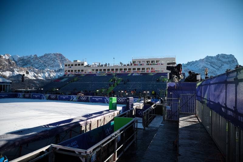 Alpine Skiing. Olympic Winter Games Milano-Cortina 2026. Women's Downhill. 08.02.2026