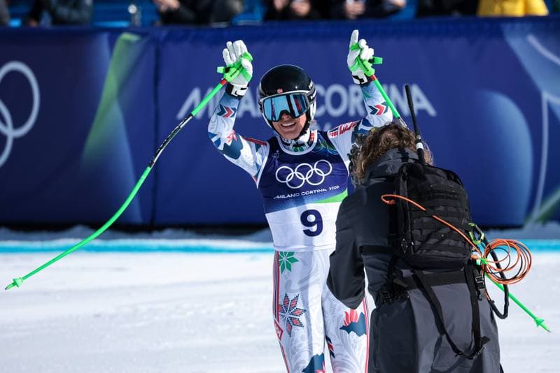 Alpine Skiing. Olympic Winter Games Milano-Cortina 2026. Women's Downhill. 08.02.2026