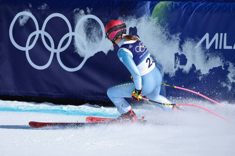 Alpine Skiing. Olympic Winter Games Milano-Cortina 2026. Women's Downhill. 08.02.2026