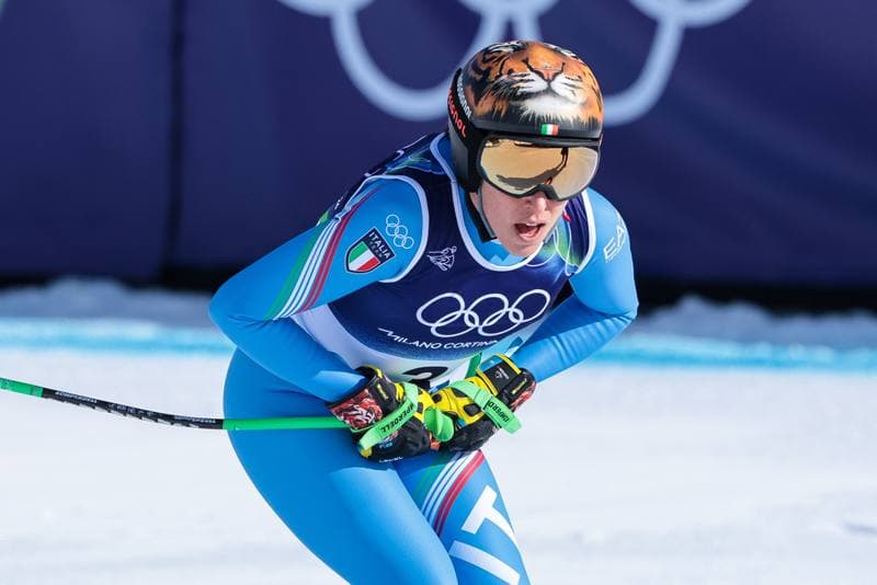Alpine Skiing. Olympic Winter Games Milano-Cortina 2026. Women's Downhill. 08.02.2026