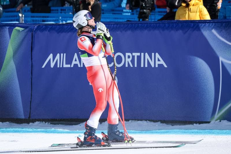 Alpine Skiing. Olympic Winter Games Milano-Cortina 2026. Women's Downhill. 08.02.2026