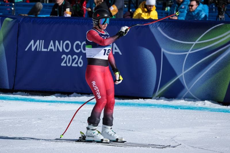 Alpine Skiing. Olympic Winter Games Milano-Cortina 2026. Women's Downhill. 08.02.2026