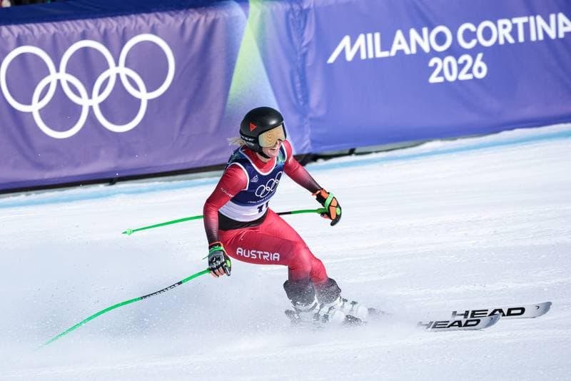Alpine Skiing. Olympic Winter Games Milano-Cortina 2026. Women's Downhill. 08.02.2026