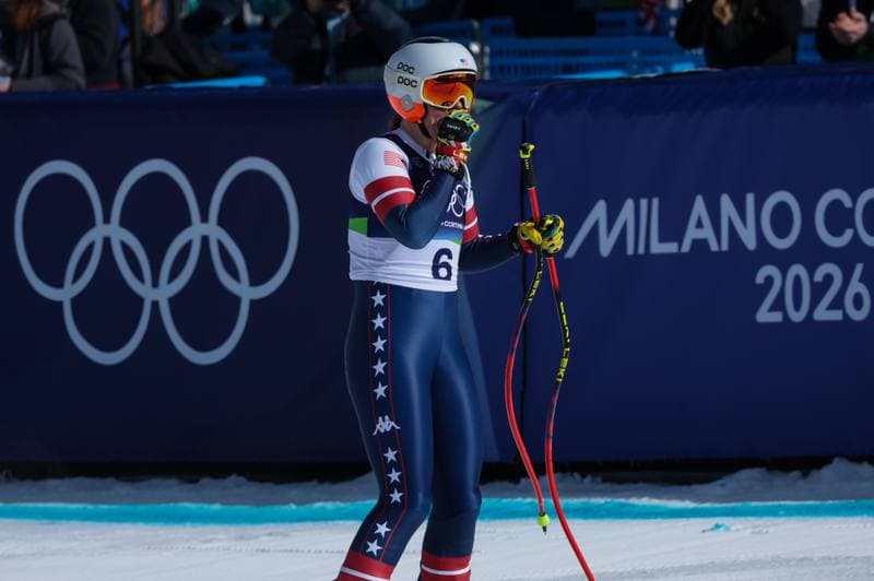 Alpine Skiing. Olympic Winter Games Milano-Cortina 2026. Women's Downhill. 08.02.2026