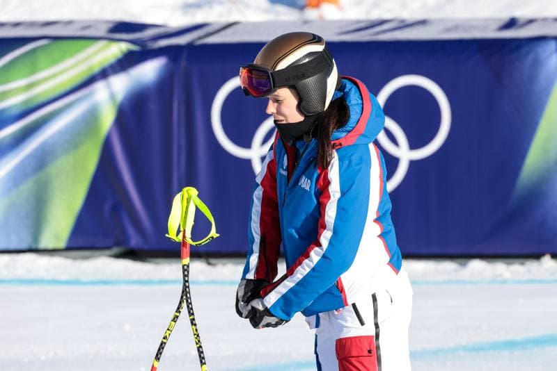 Alpine Skiing. Olympic Winter Games Milano-Cortina 2026. Women's Downhill. 08.02.2026