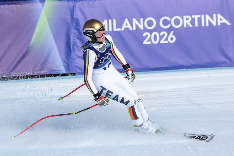 Alpine Skiing. Olympic Winter Games Milano-Cortina 2026. Women's Downhill. 08.02.2026