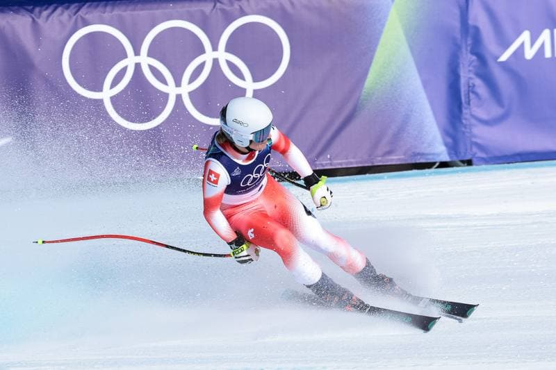 Alpine Skiing. Olympic Winter Games Milano-Cortina 2026. Women's Downhill. 08.02.2026
