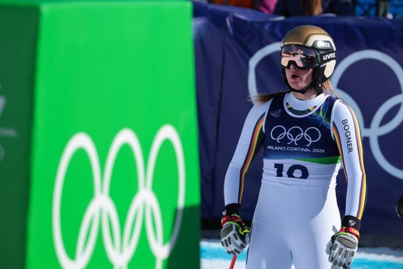 Alpine Skiing. Olympic Winter Games Milano-Cortina 2026. Women's Downhill. 08.02.2026