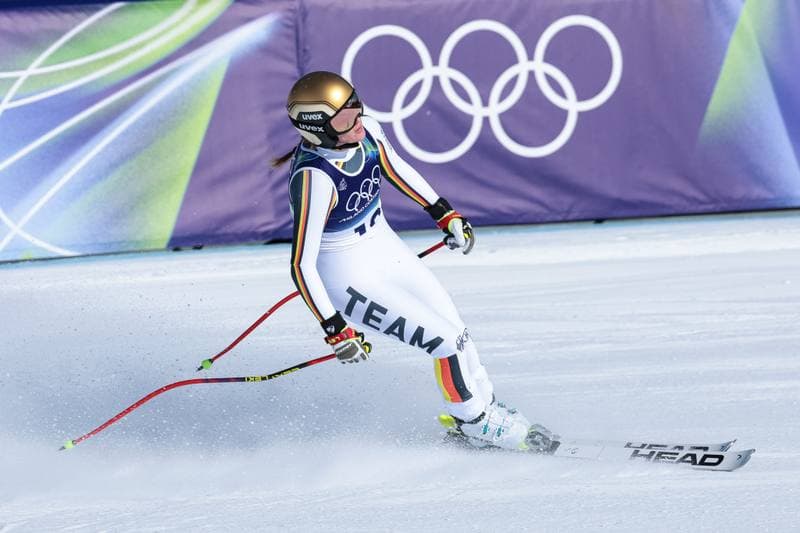 Alpine Skiing. Olympic Winter Games Milano-Cortina 2026. Women's Downhill. 08.02.2026