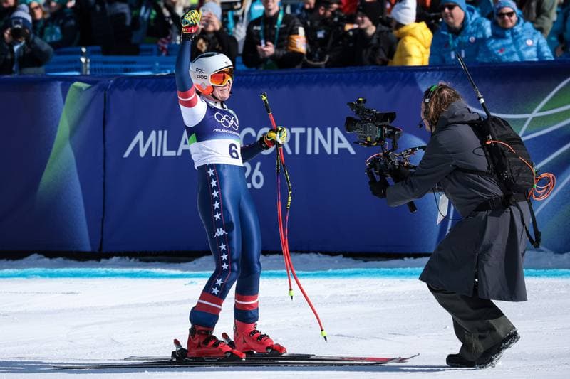 Alpine Skiing. Olympic Winter Games Milano-Cortina 2026. Women's Downhill. 08.02.2026