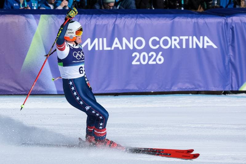 Alpine Skiing. Olympic Winter Games Milano-Cortina 2026. Women's Downhill. 08.02.2026