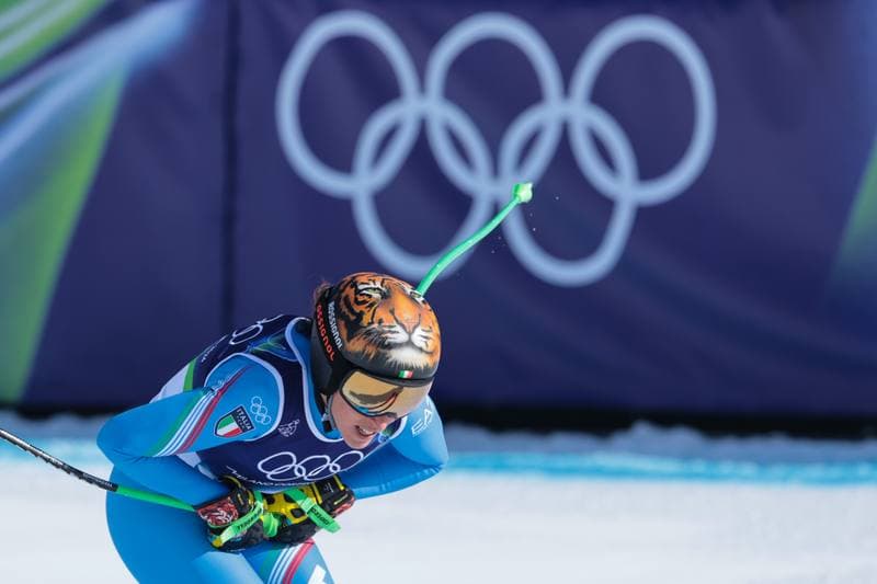 Alpine Skiing. Olympic Winter Games Milano-Cortina 2026. Women's Downhill. 08.02.2026