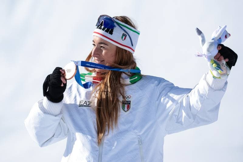 Alpine Skiing. Olympic Winter Games Milano-Cortina 2026. Women's Downhill. 08.02.2026
