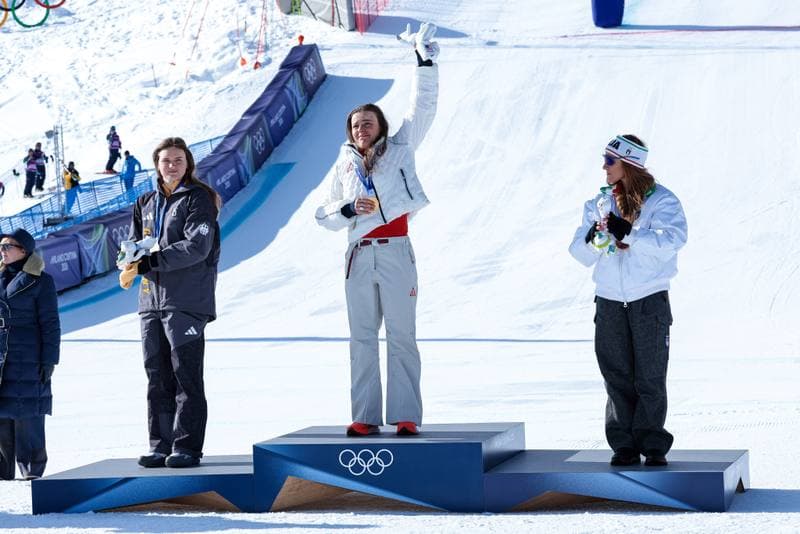 Alpine Skiing. Olympic Winter Games Milano-Cortina 2026. Women's Downhill. 08.02.2026