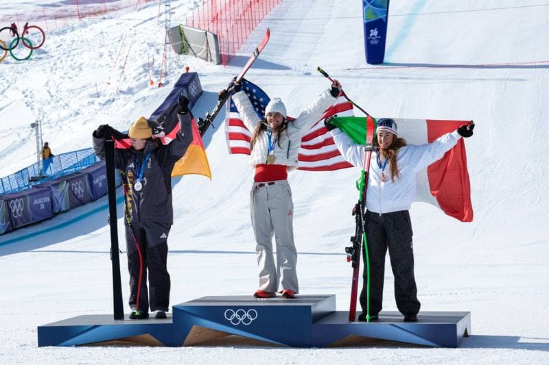 Alpine Skiing. Olympic Winter Games Milano-Cortina 2026. Women's Downhill. 08.02.2026