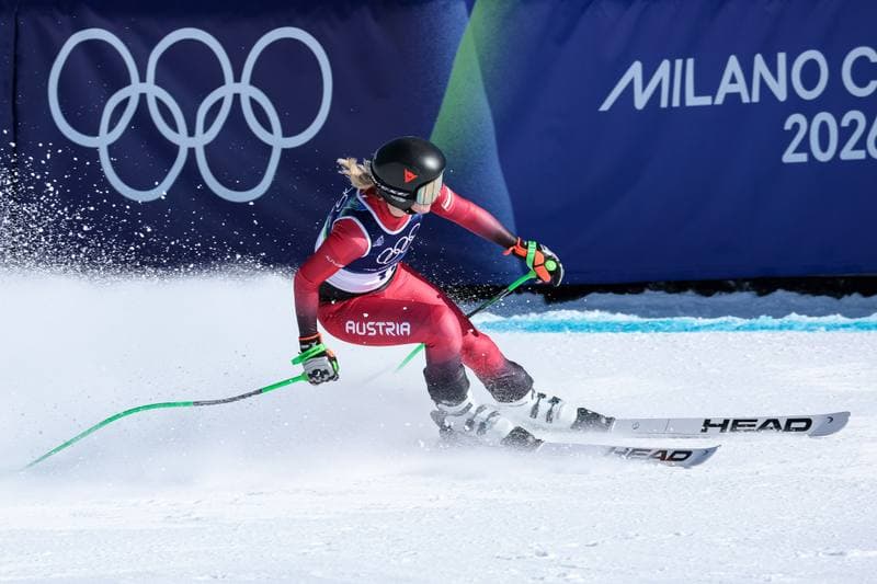Alpine Skiing. Olympic Winter Games Milano-Cortina 2026. Women's Downhill. 08.02.2026