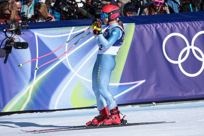 Alpine Skiing. Olympic Winter Games Milano-Cortina 2026. Women's Downhill. 08.02.2026