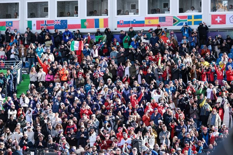 Alpine Skiing. Olympic Winter Games Milano-Cortina 2026. Women's Downhill. 08.02.2026