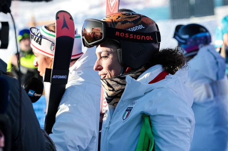 Alpine Skiing. Olympic Winter Games Milano-Cortina 2026. Women's Downhill. 08.02.2026