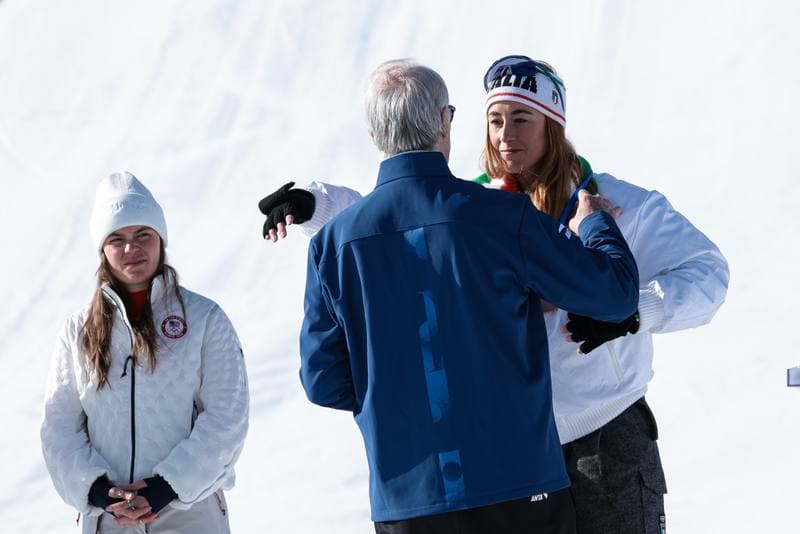 Alpine Skiing. Olympic Winter Games Milano-Cortina 2026. Women's Downhill. 08.02.2026