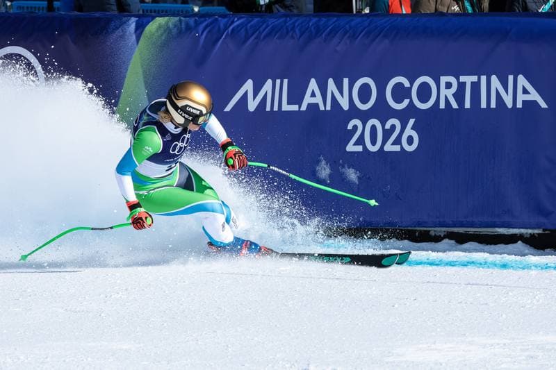 Alpine Skiing. Olympic Winter Games Milano-Cortina 2026. Women's Downhill. 08.02.2026