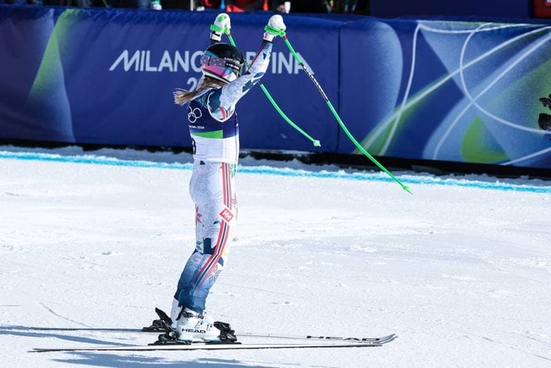 Alpine Skiing. Olympic Winter Games Milano-Cortina 2026. Women's Downhill. 08.02.2026