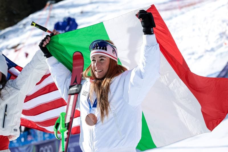 Alpine Skiing. Olympic Winter Games Milano-Cortina 2026. Women's Downhill. 08.02.2026