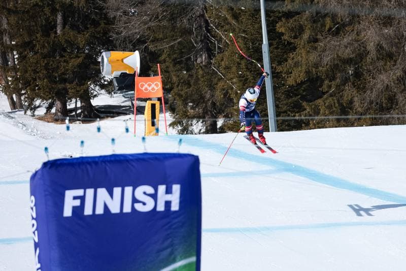 Alpine Skiing. Olympic Winter Games Milano-Cortina 2026. Women's Downhill. 08.02.2026