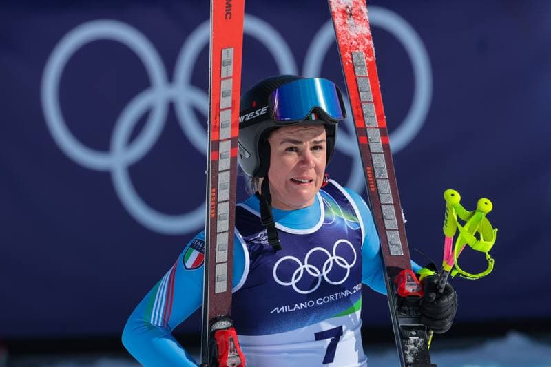 Alpine Skiing. Olympic Winter Games Milano-Cortina 2026. Women's Downhill. 08.02.2026